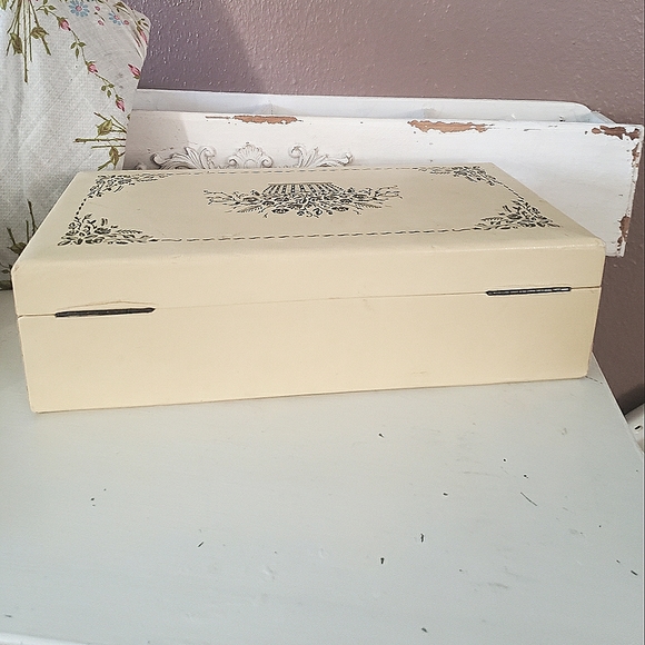 Vtg Purple Jewelry Box - Picture 7 of 11